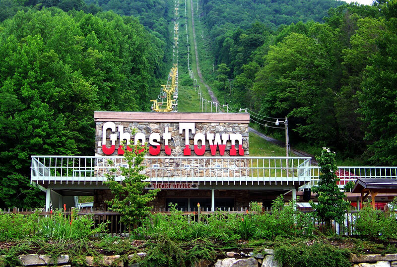 ghost town Maggie valley