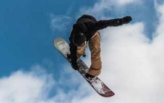 Snowboarding in Maggie Valley