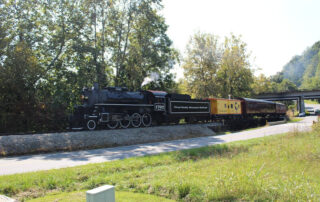 Trains in North Carolina Mountains