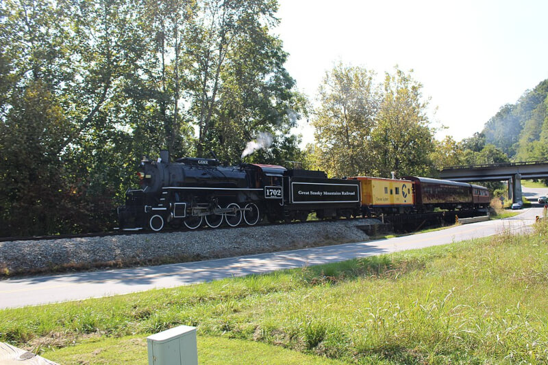 Trains in North Carolina Mountains